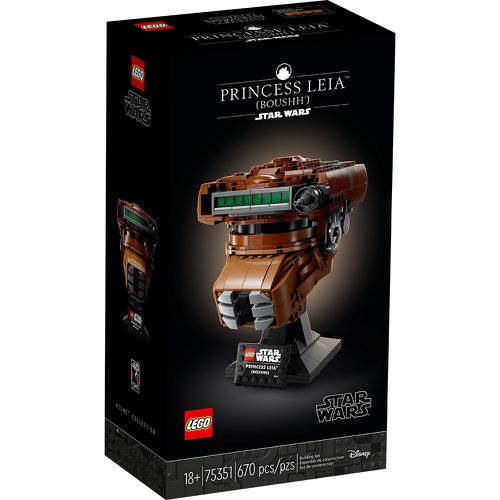 樂高積木LEGO《 LT75351 》STAR WARS™ 星際大戰系列 - Princess Leia (Boushh) Helmet