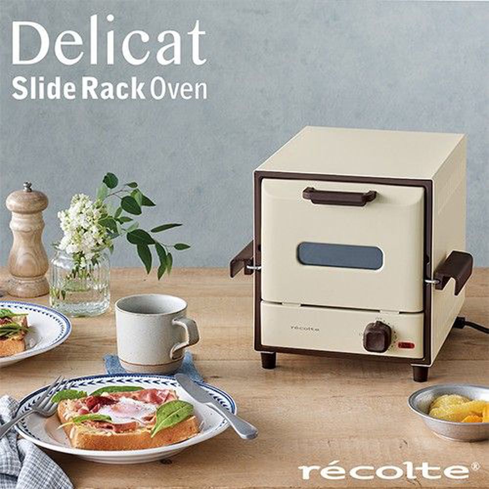 麗克特 recolte - Delicat 電烤箱-簡約白