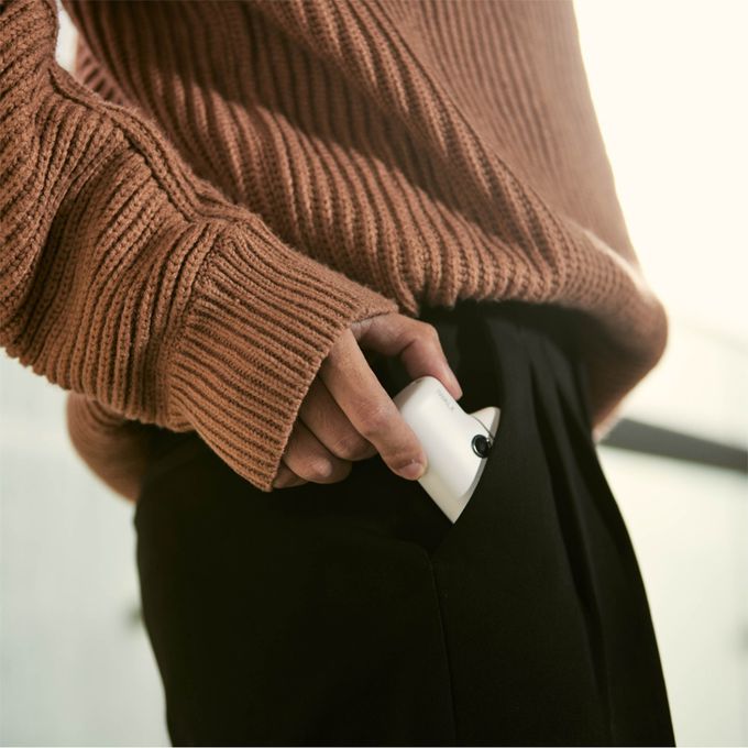 IWALK - iWALK Pro 五代 快充直插式行動電源 4800mAh-錫奶 (Lightning / Type-C 充電頭)-台灣公司貨