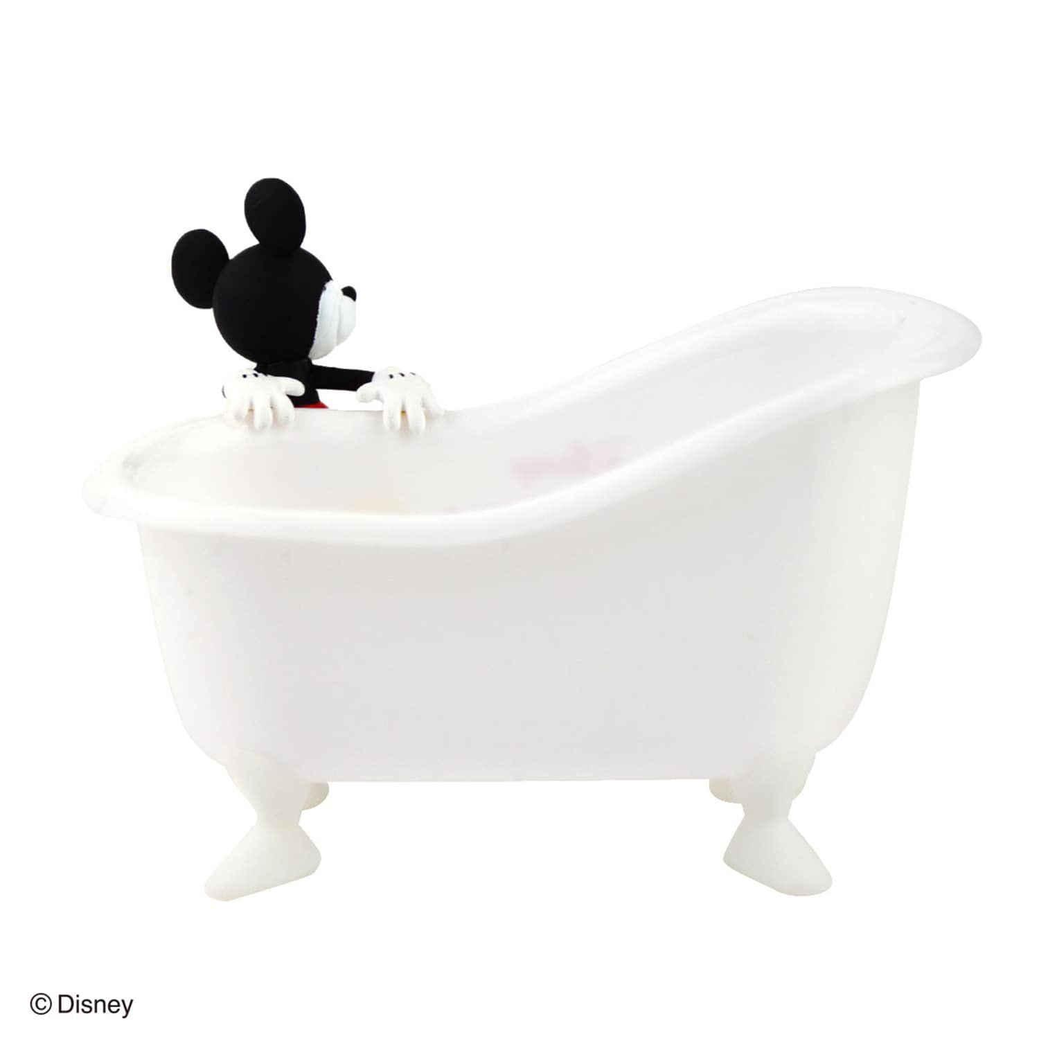 日本千趣會 - 迪士尼 澡盆造型小物收納盒-米奇 (12×8.3×8cm)