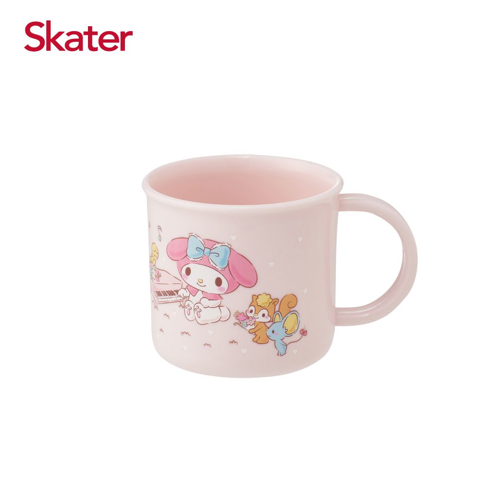 日本 SKATER - 銀離子小牛奶杯-美樂蒂-200ml