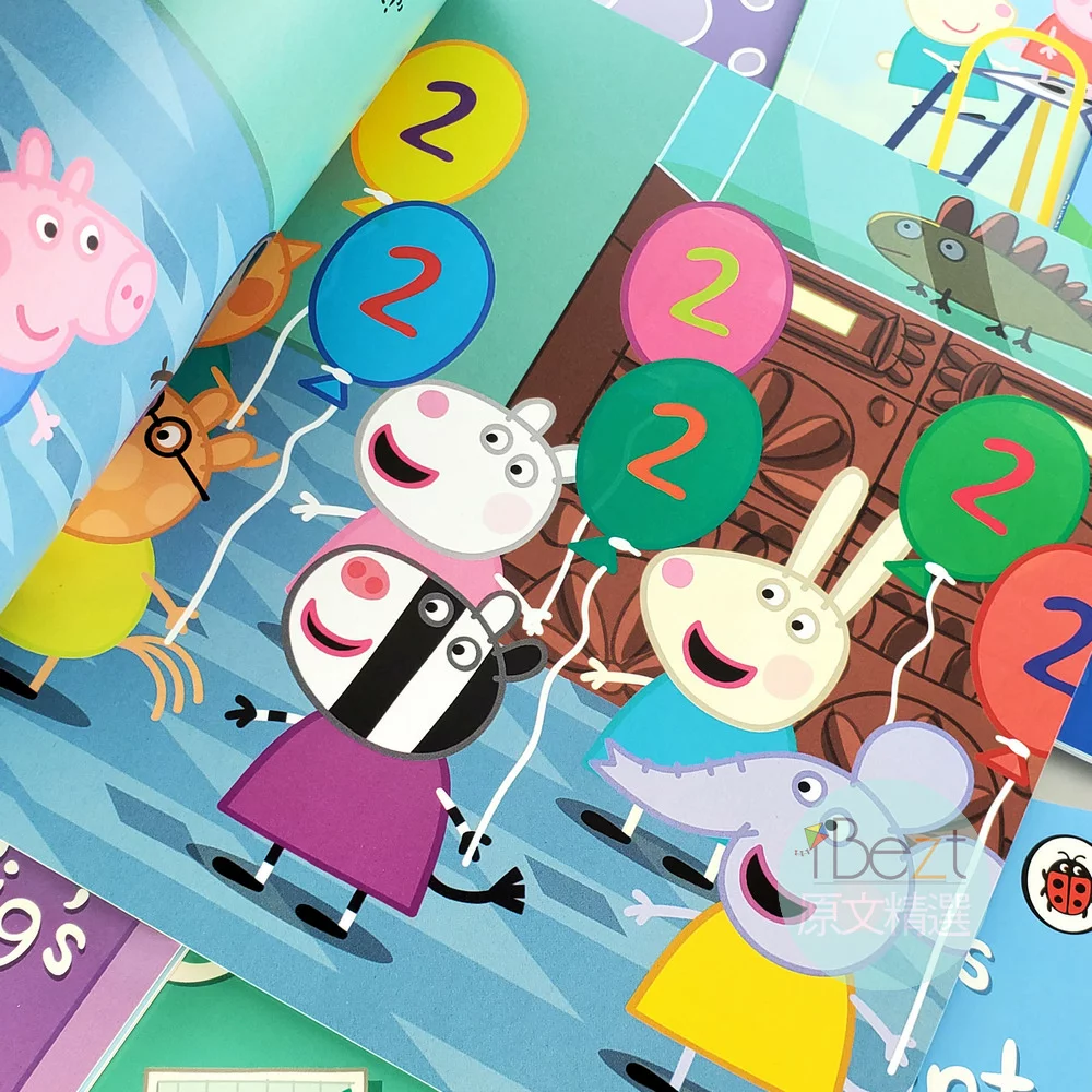 Peppa Pig Lime Bag(10冊) 粉紅豬繪本集