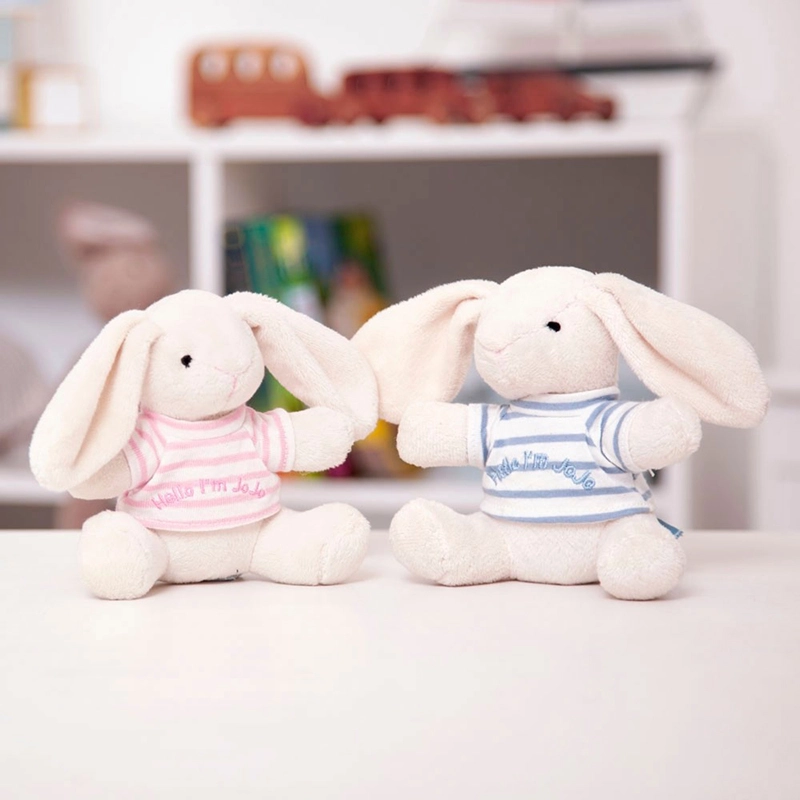 英國 JoJo Maman BeBe - 粉色兔寶寶玩偶