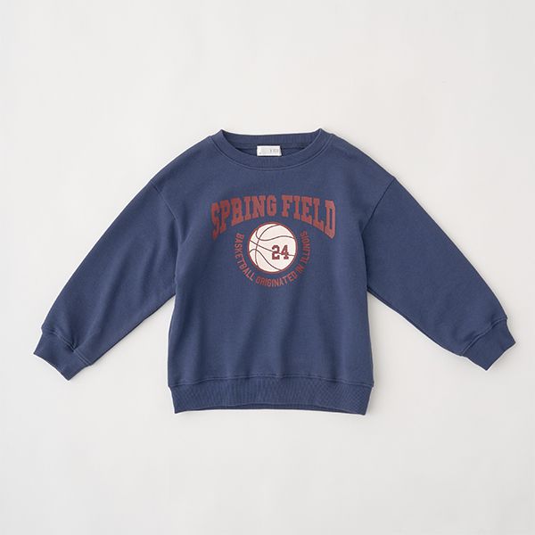 日本 b-ROOM - [推薦]不易起毛球長袖上衣-恐龍-炭灰