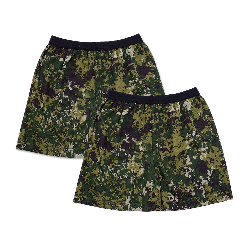 2件組-迷彩吸濕排汗男童內褲-四角款