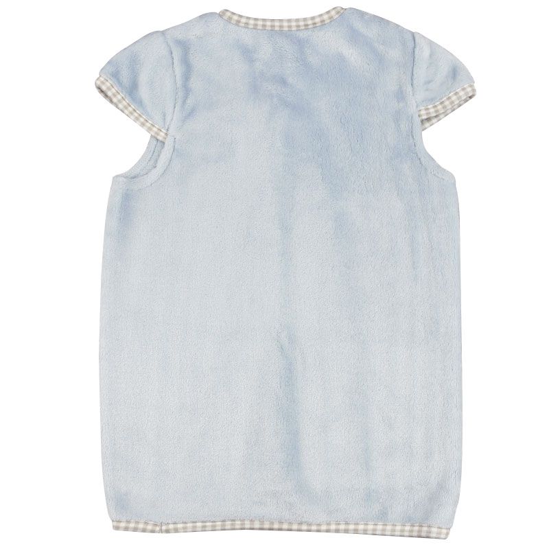 akachan honpo - 耐用保暖防踢被-淺藍色 (60～90cm)-體重6～13kg