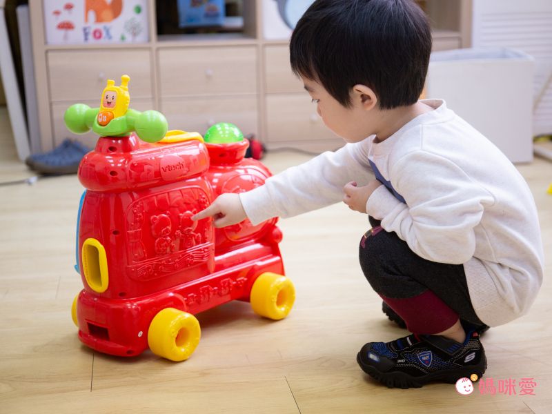 Vtech - 4合1智慧積木學習車-藍色-正版代理商公司貨