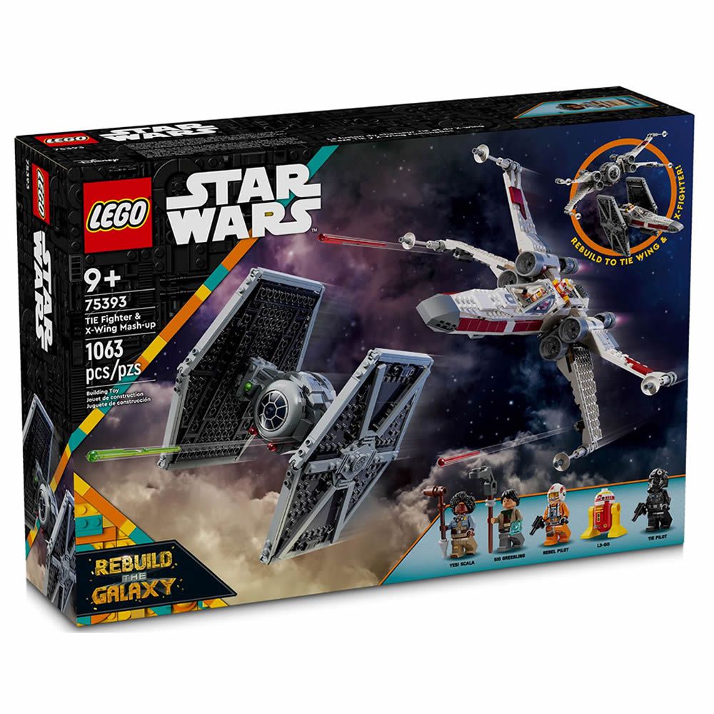 樂高 LT75393 Star Wars 星際大戰系列 - TIE Fighter & X-Wing Mash-