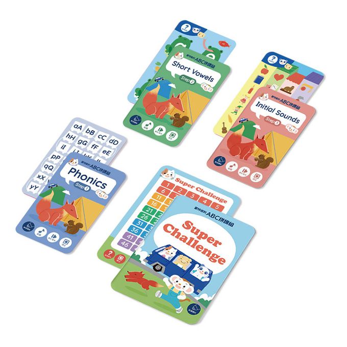 親子天下 - 【小行星點讀系列】蒙特梭利ABC拼讀組——有效打造英語力