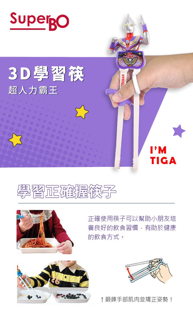 學習筷正確握筷方式