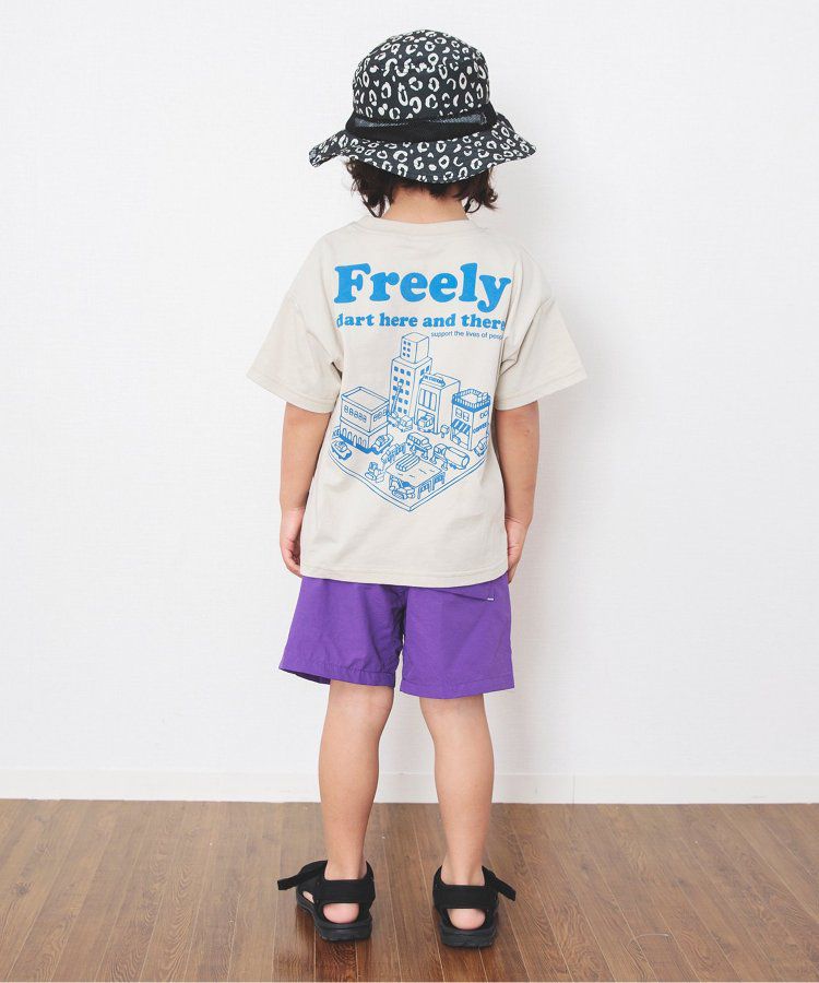 日本 BREEZE - 水陸二用百搭logo裝飾短褲-寶石綠