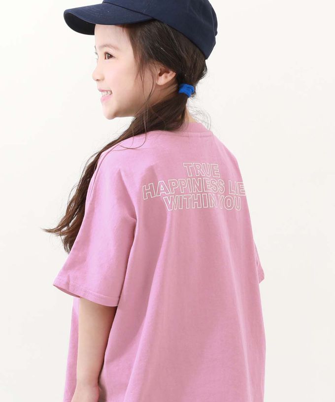 日本 devirock - 100%棉 帥氣印花寬版落肩T恤-紐約老虎-白