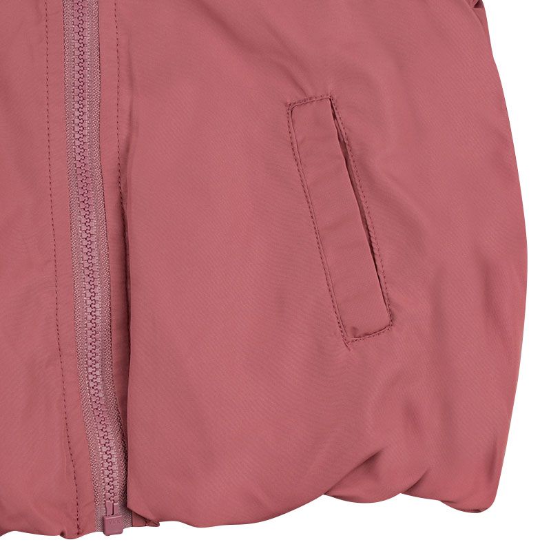 akachan honpo - 防潑水夾克-酒紅色