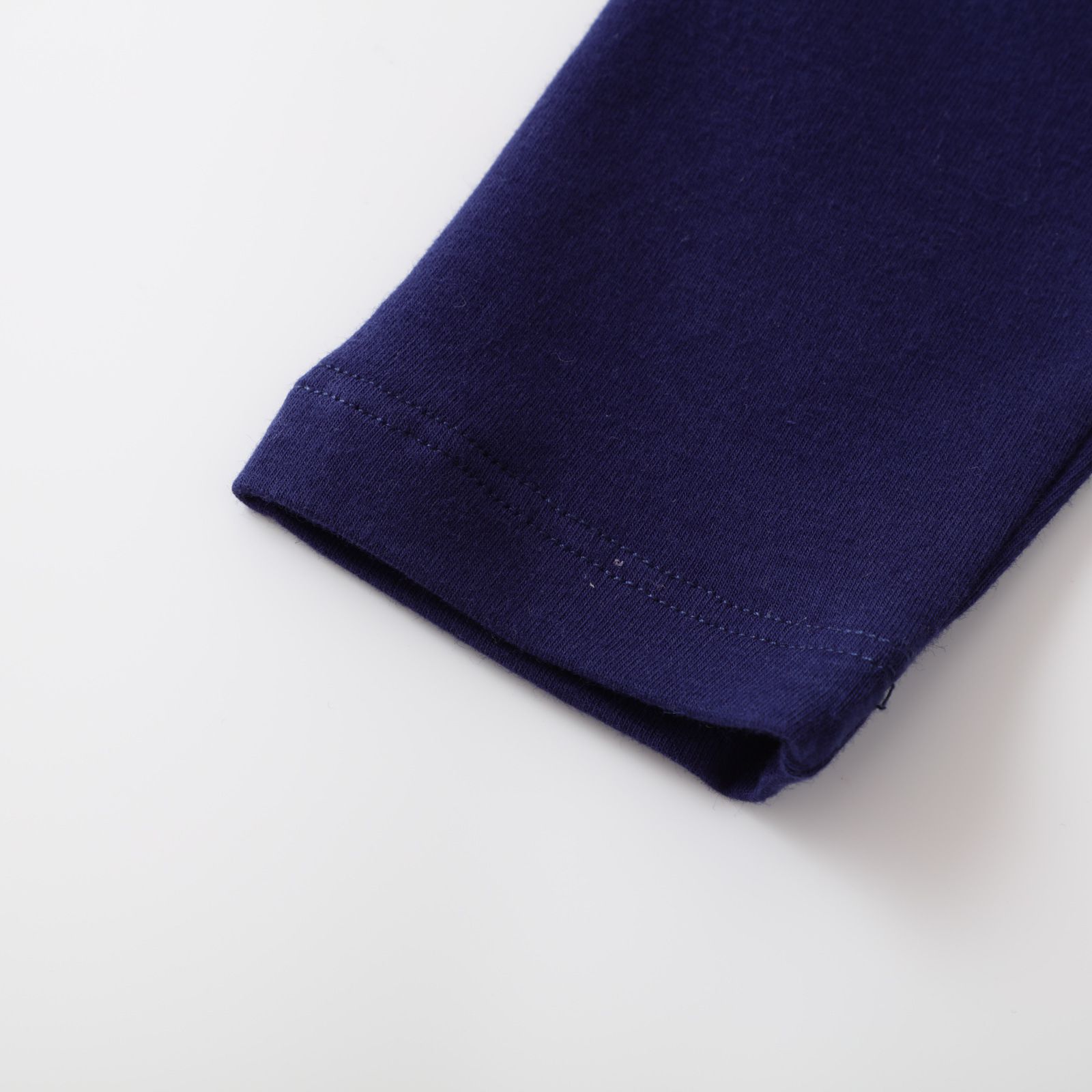 Jumping meters - 休閒腰鬆緊內搭褲-獨角獸彩虹-深藍色