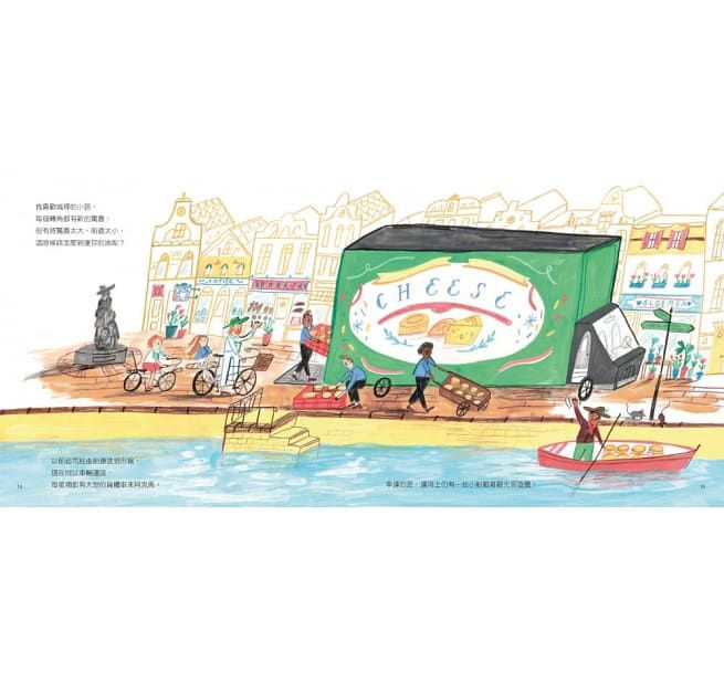 荷蘭阿克馬起司市場