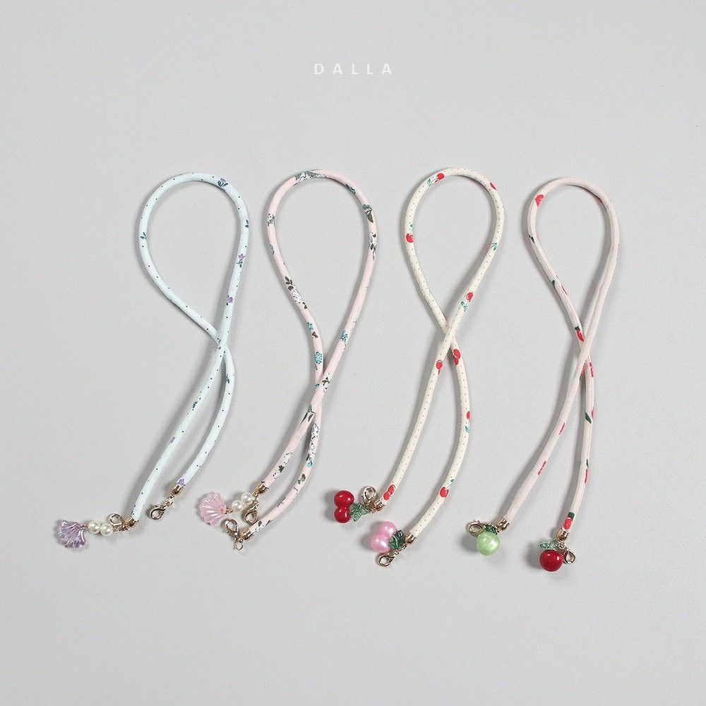 韓國 Dalla - 口罩項鍊-蘋果