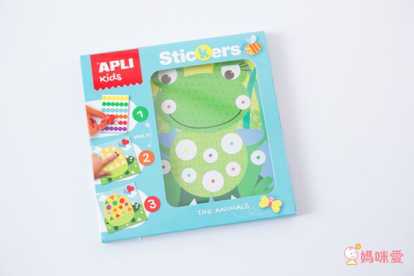 西班牙 APLI - 【旅行貼紙畫組】-底卡18張+形狀貼紙9張