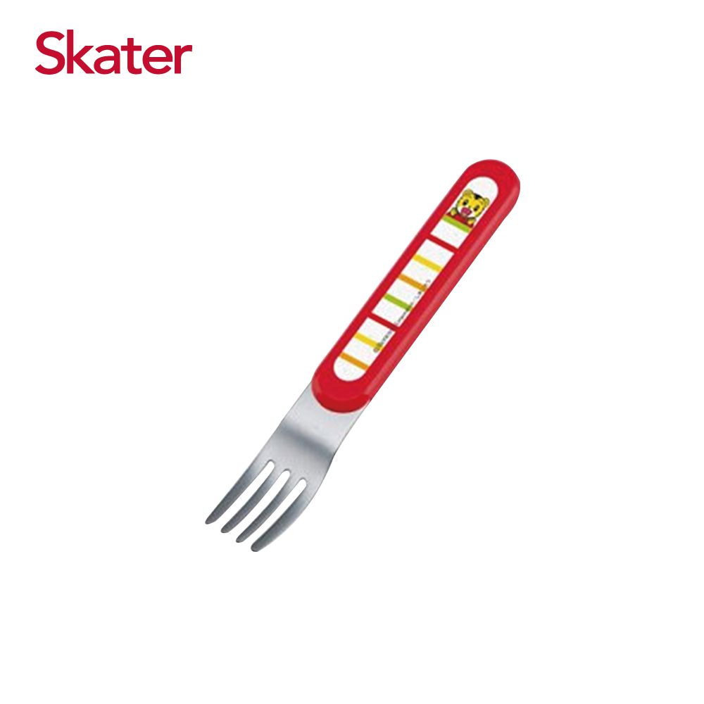 日本 SKATER - 不鏽鋼幼兒叉子-巧虎