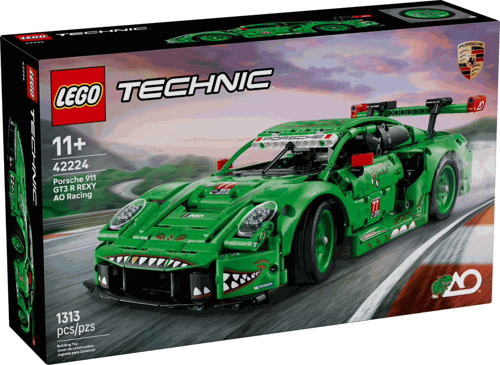 LEGO 42224 Porsche 911 GT3 R REXY AO Racing 賽車 Racing Car