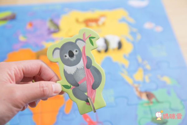 美國 mudpuppy - 觸感拼圖-威武恐龍-12片