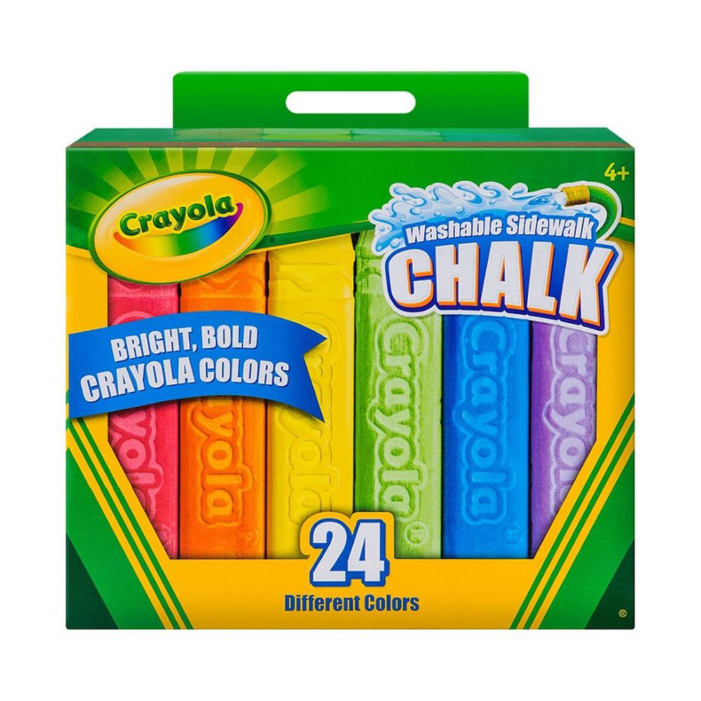 Crayola繪兒樂 - 可水洗戶外粉筆24色