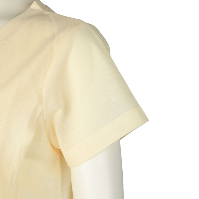 akachan honpo - 短袖抗菌防臭T恤-象牙白色 (M)