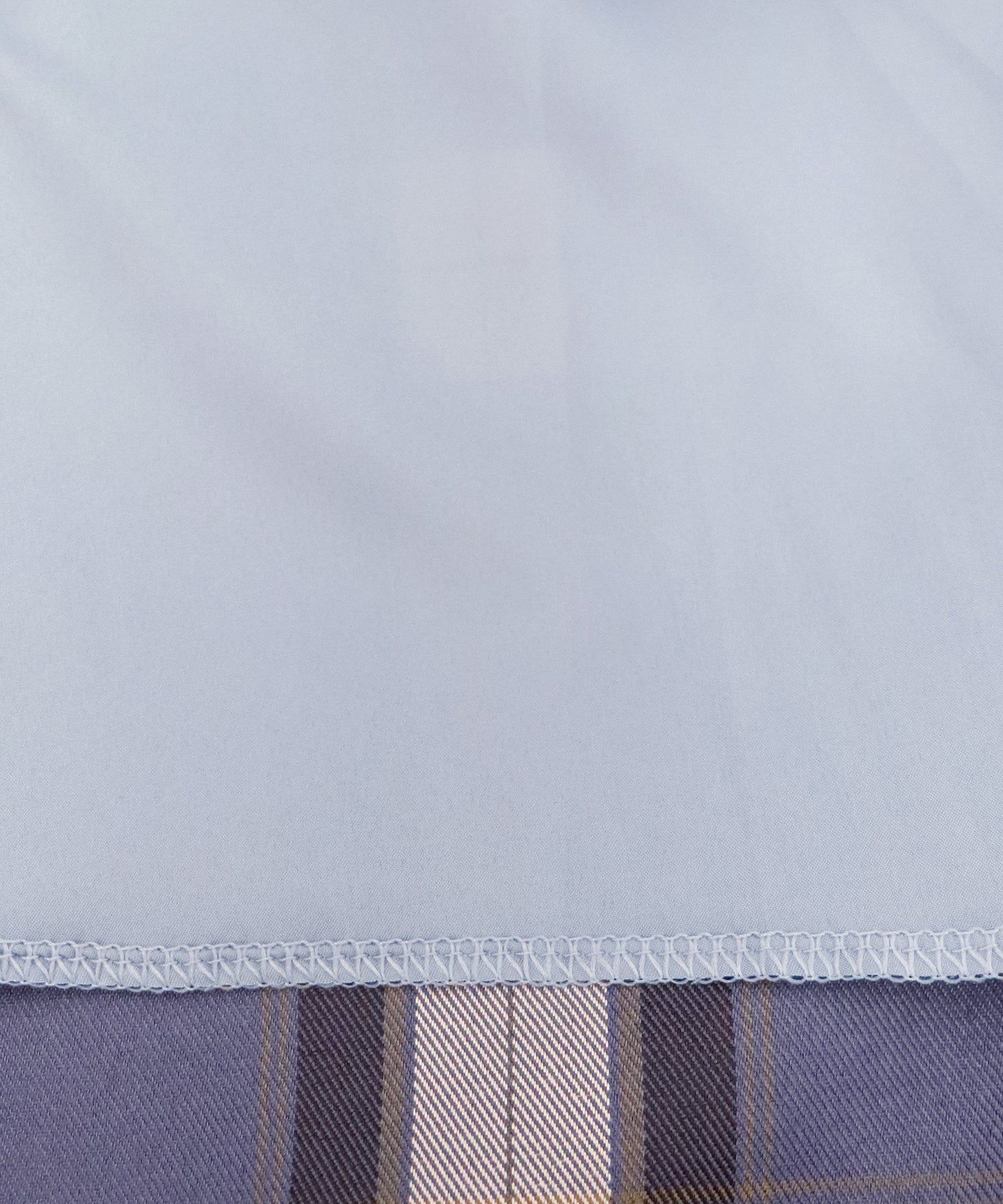 日本 BLUE EAST - [經典推薦]英倫格紋傘狀修身長裙-酒紅