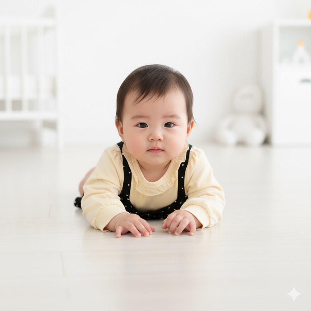 假兩件T恤-米白色