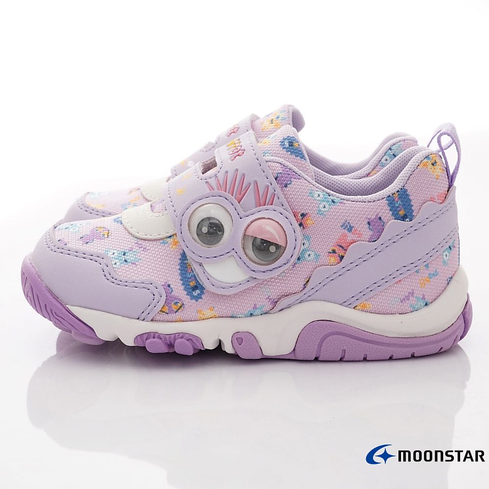 Moonstar日本月星 - 速乾公園機能運動鞋(中小童款)-紫