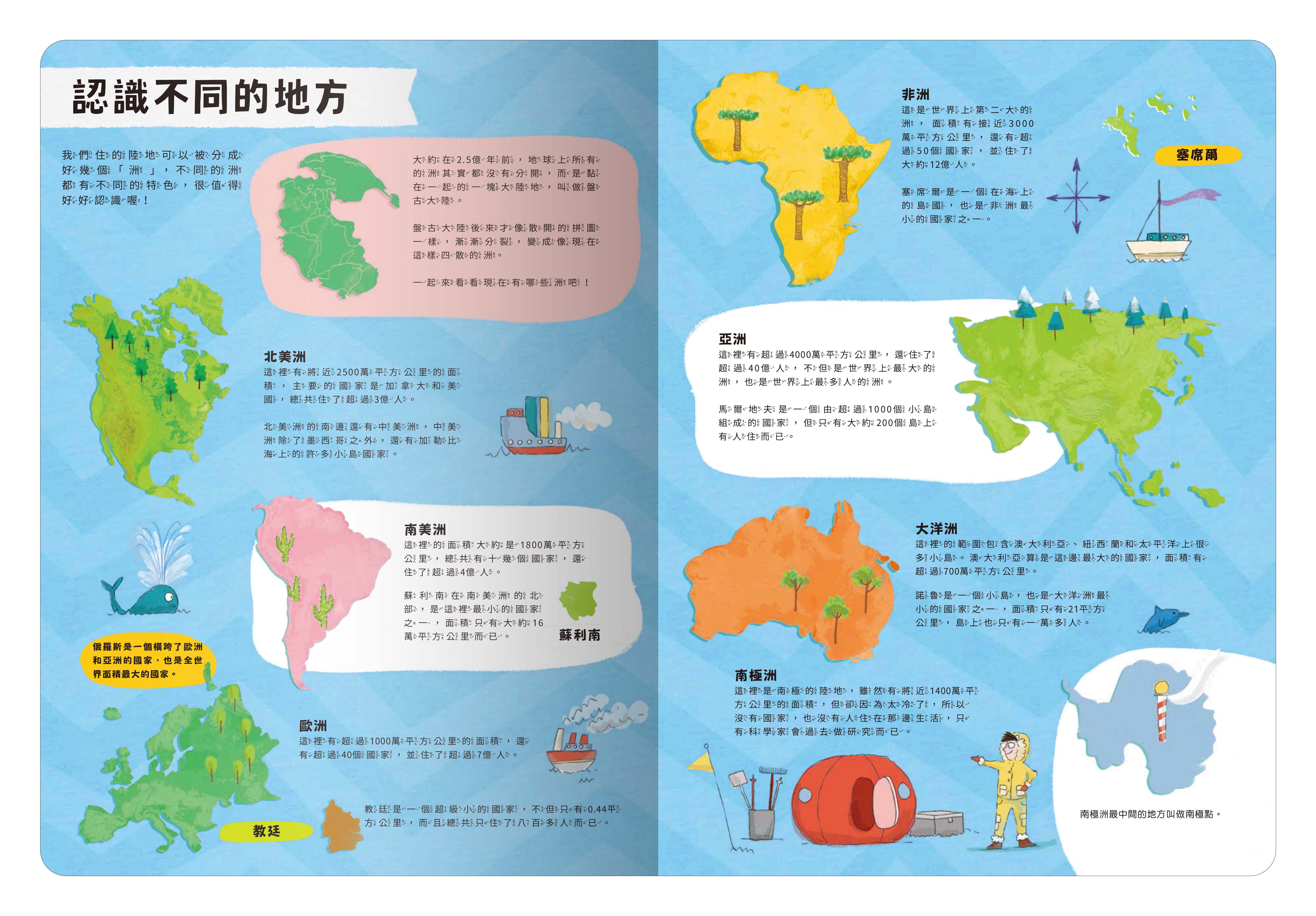 出發！探索之旅！大書陪我看世界