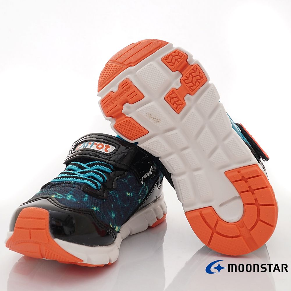 Moonstar日本月星 - 月星機能玩耍系列運動款(中小童段)-運動鞋-黑