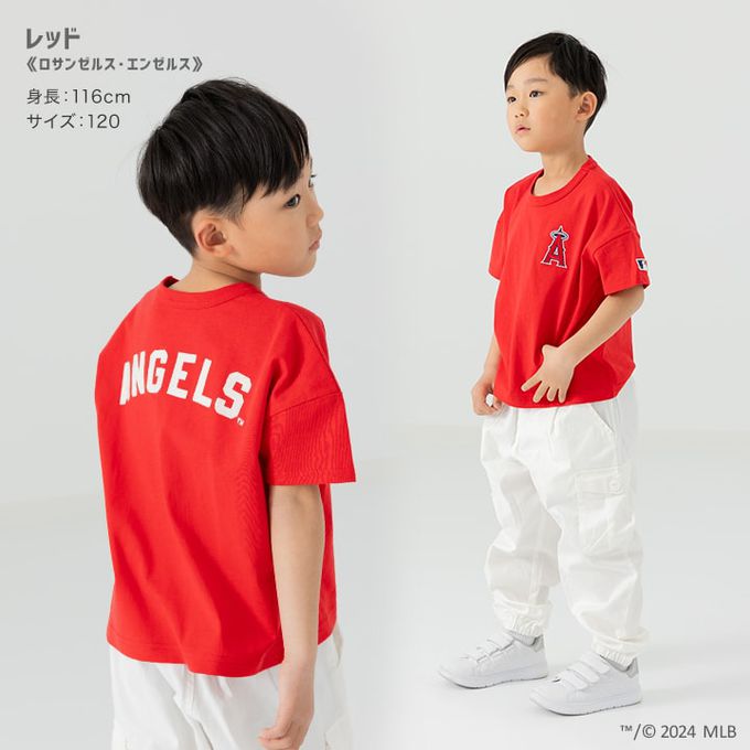 日本 Chil2 - MLB聯名 純棉短袖上衣-奧克蘭運動家-濃綠