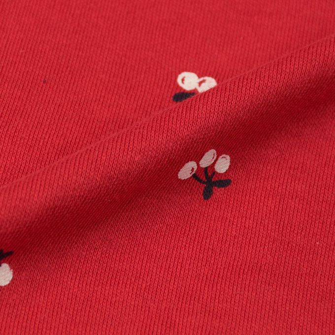 akachan honpo - 洋裝-滿版印花-紅色