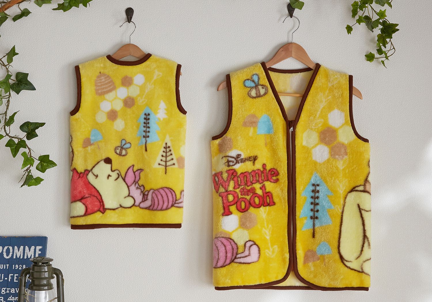 日本服飾代購 - 卡通厚刷毛保暖背心-米奇