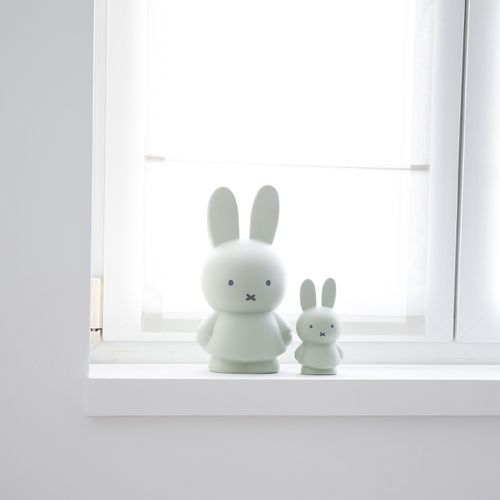 Miffy米菲兔公仔存錢筒(小號)-藍綠色
