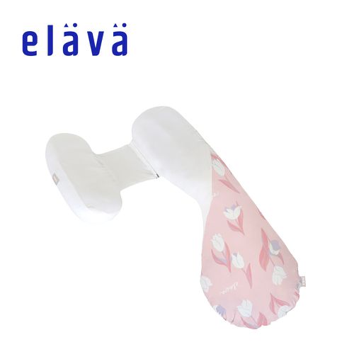 Elava - 韓國 全方位孕婦枕 枕芯+枕套+彩盒-莫代爾款-粉紅皇后