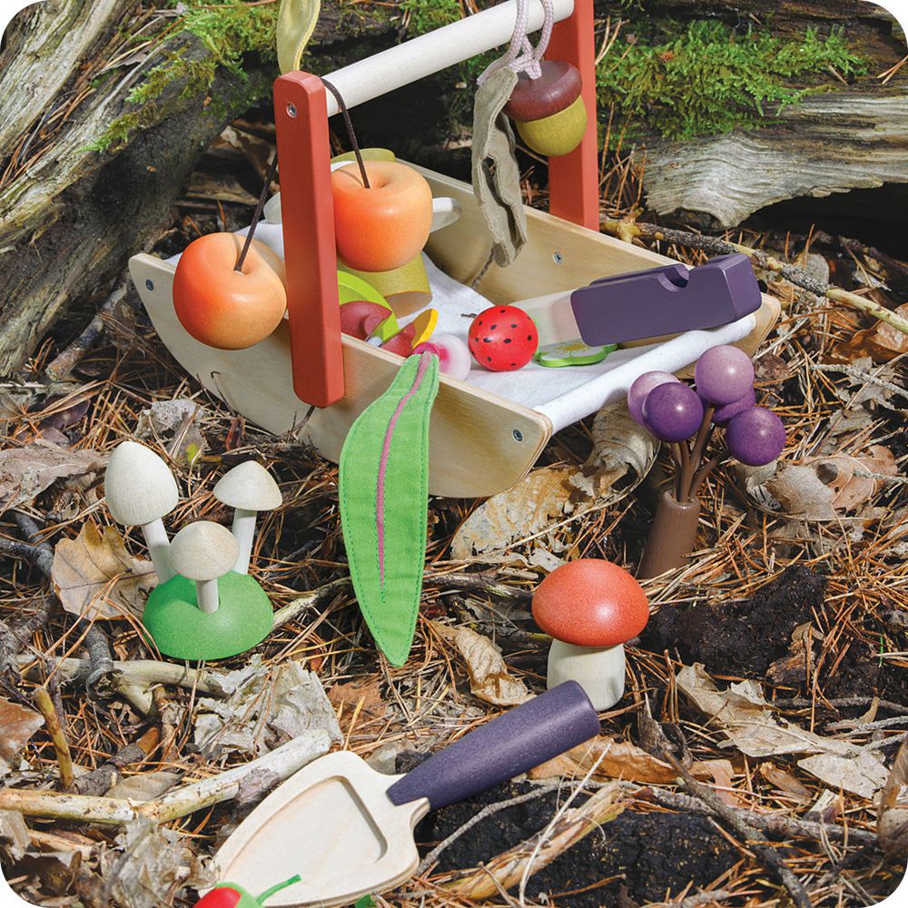 野生覓食採集籃