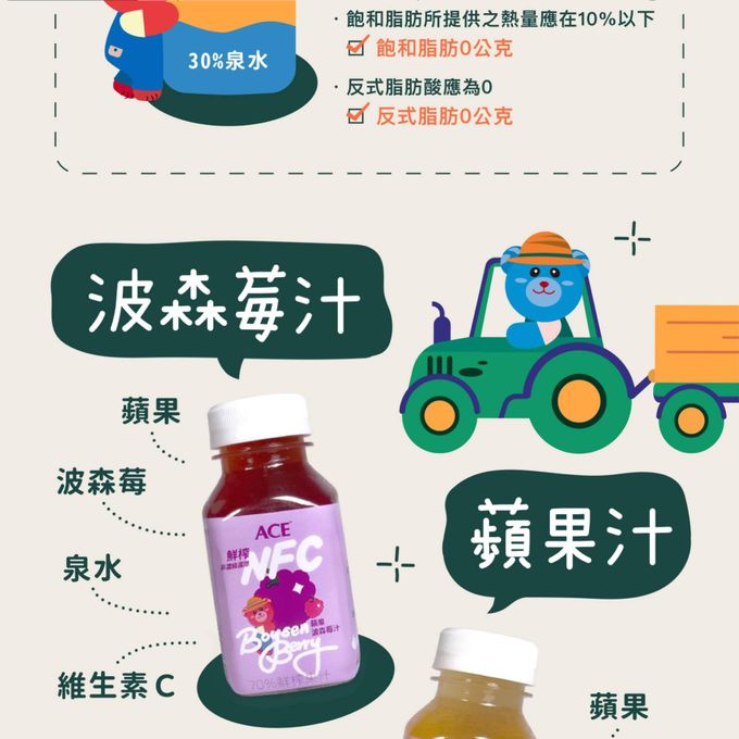 ACE - NFC Juice鮮榨蘋果汁 (單入)-200ml