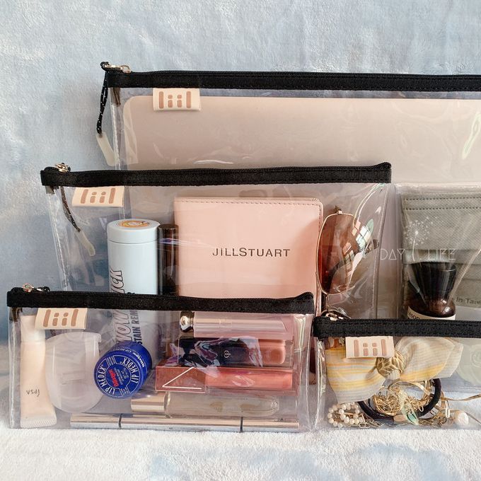 理理 liil - 透透馬卡龍輕便袋_大尺寸2入組-L+XL-奶霜黃