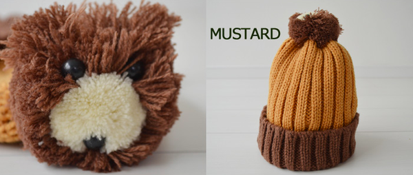 日本專櫃質感造型毛帽～日系萌娃必備！ ✿