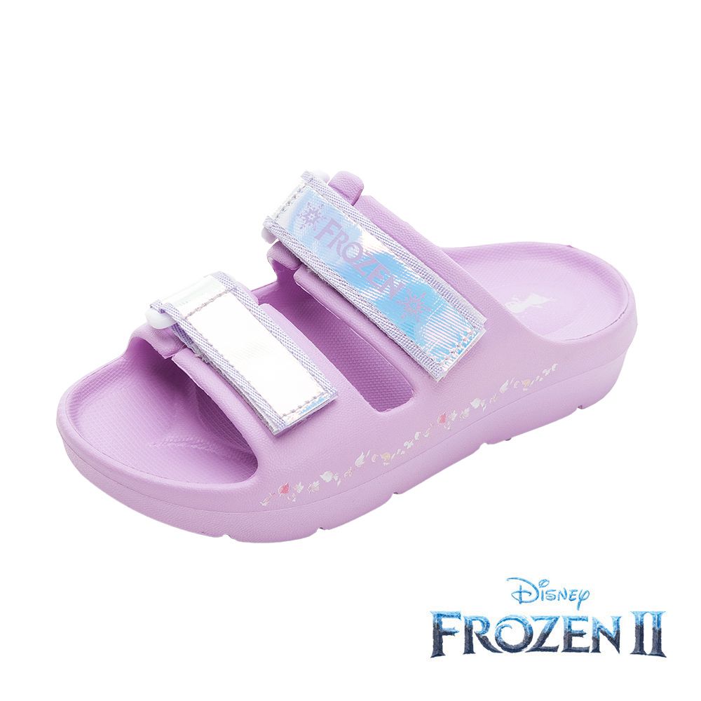 迪士尼Disney - 冰雪奇緣2 童鞋 勃肯拖鞋 FNKS37017-輕量好穿脫室內外兩用-紫-(中童段)