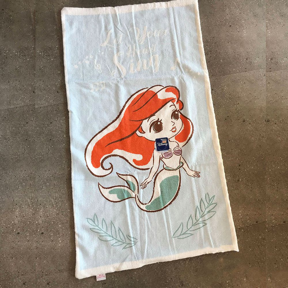 Disney 迪士尼 - 嬰兒安撫毛巾萬用毯-美人魚