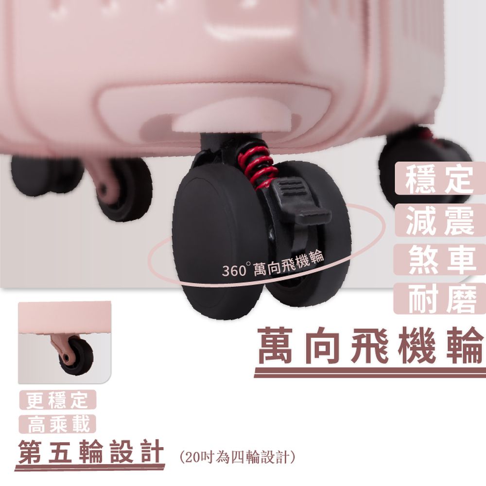 全新升級版超能裝行李箱-澄澈藍