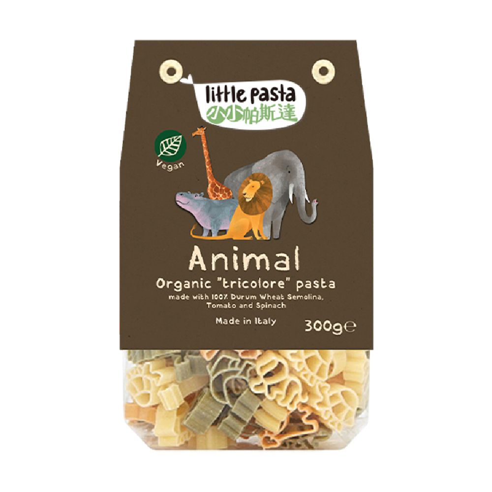 英國little pasta小小帕斯達 - 動物造型義大利麵 300g