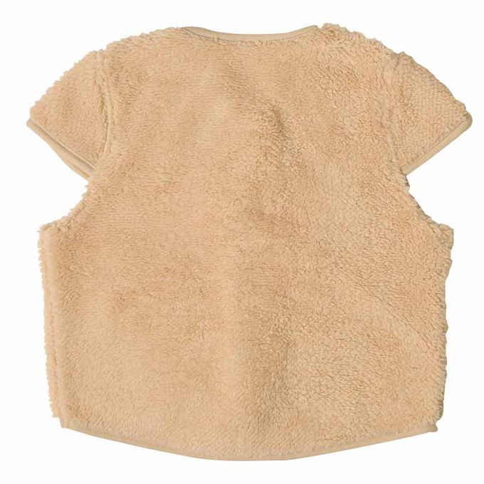 akachan honpo - 幼兒晚安背心-淺卡其色