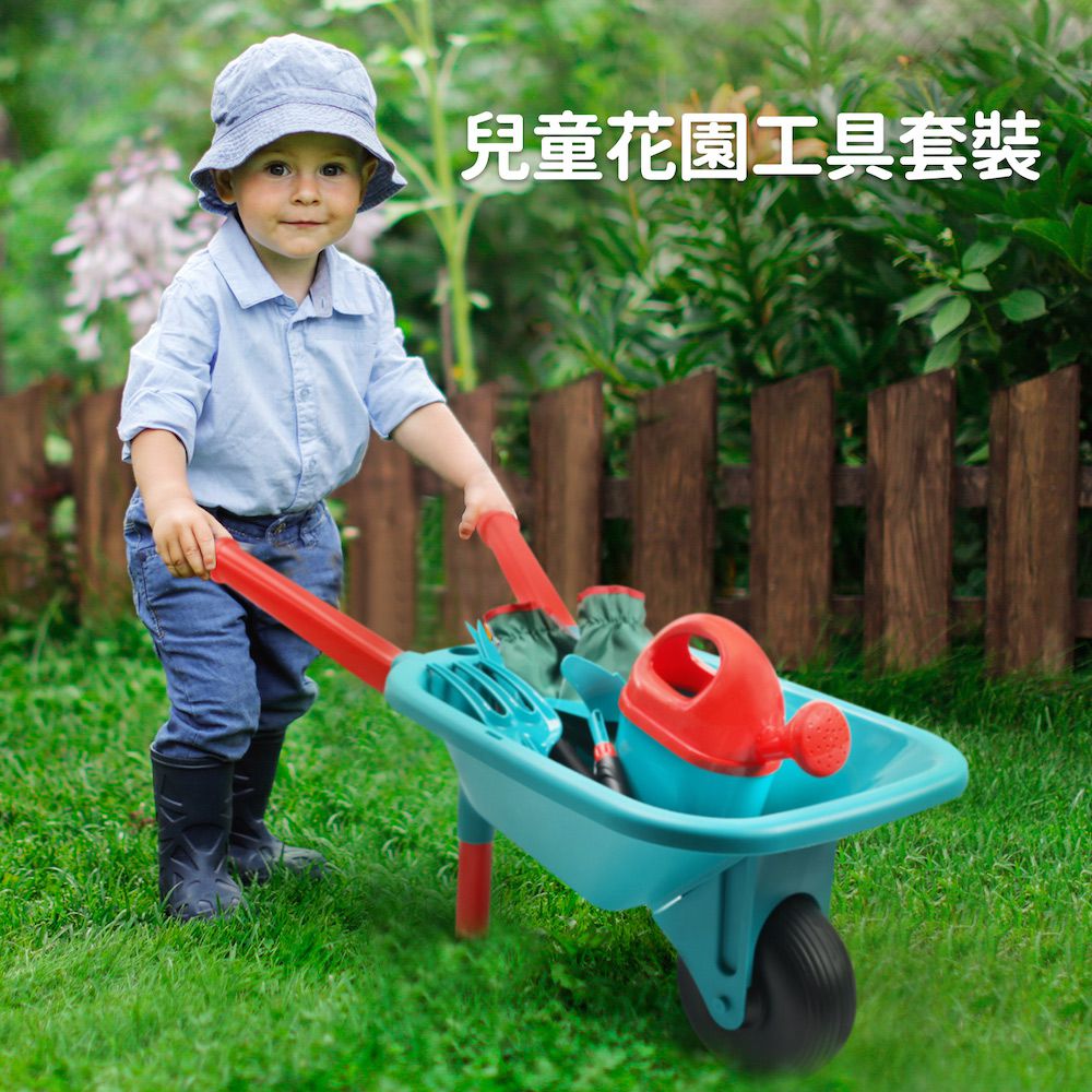 CuteStone - 兒童園藝小農夫與沙灘玩水套裝玩具