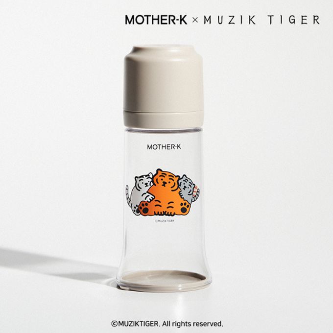 MOTHER-K - 拋棄式奶瓶(單支)-Muzik Tiger聯名款