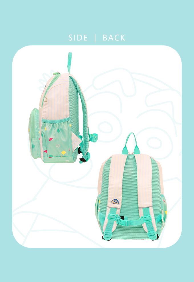 【IMPACT】怡寶兒童包 | 蠟筆小新後背包(中)-薄荷綠