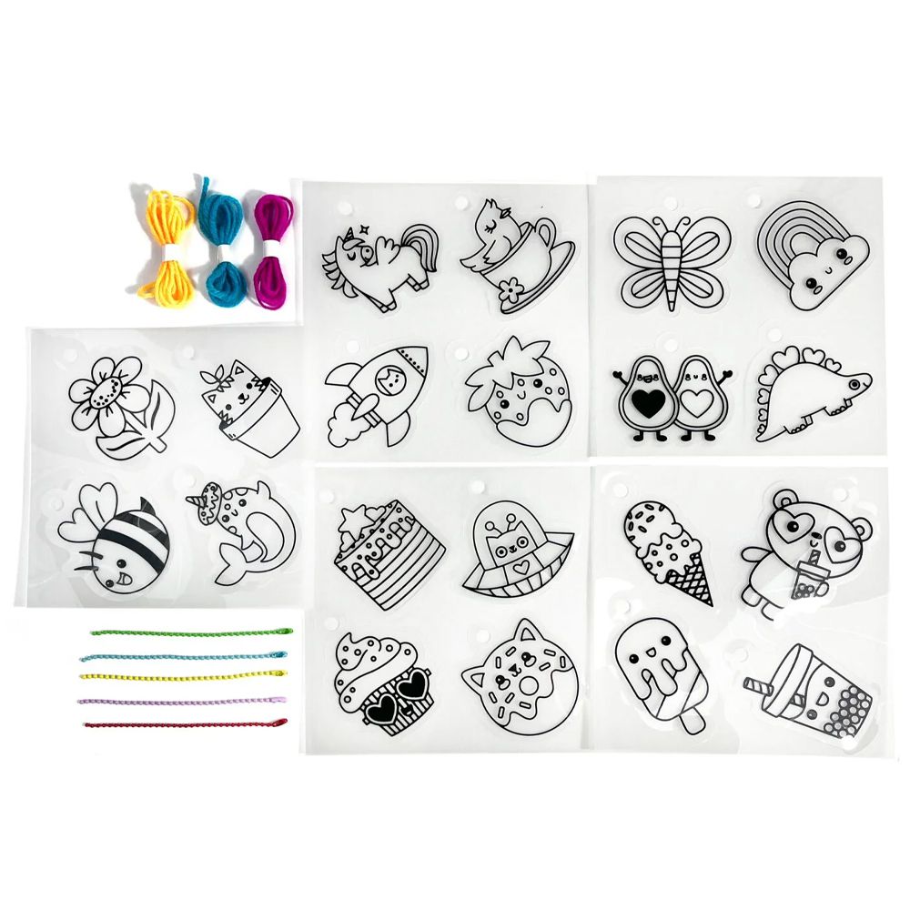 【DIY手作】縮小燈吊飾 DIY 幼兒創作組 (可愛好夥伴)