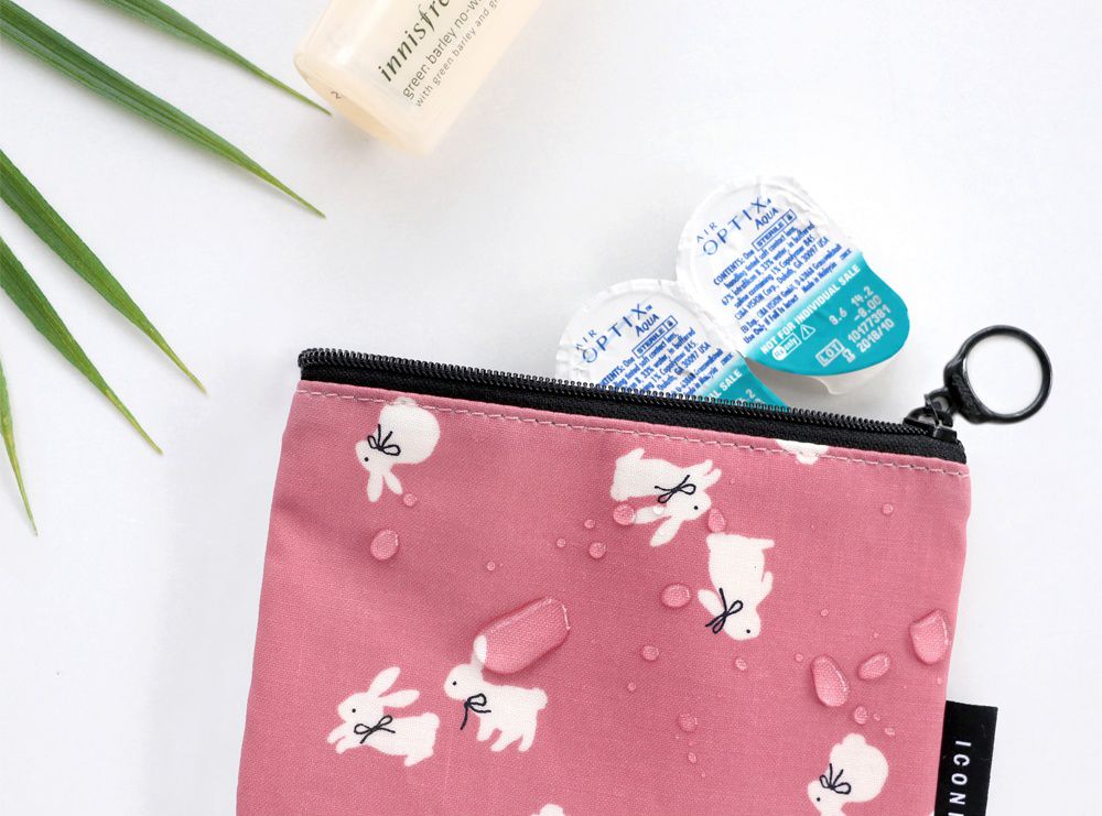 韓國 ICONIC - 防潑水收納袋(M)-童話獨角獸 (20X15cm)